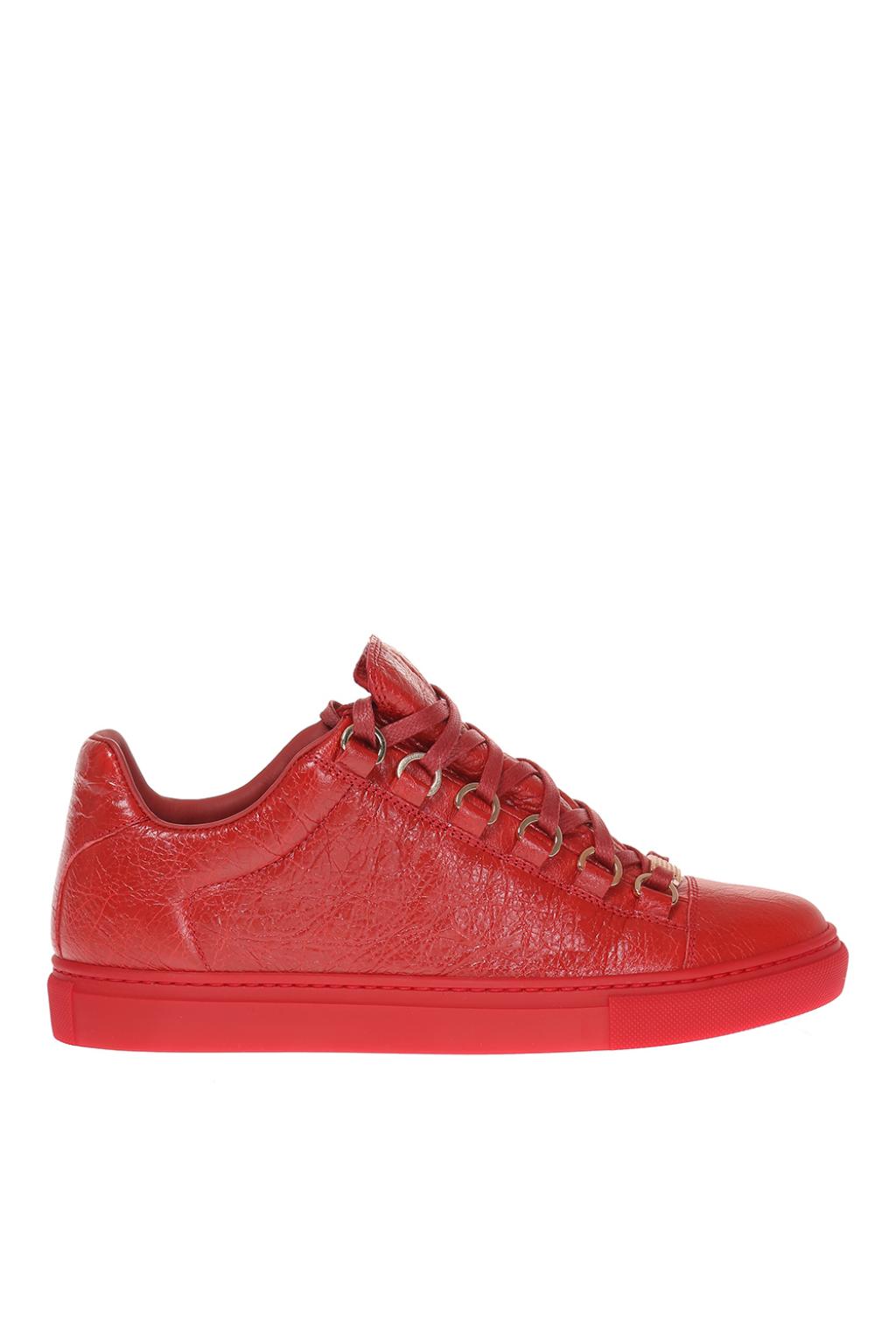 Red balenciaga arena on sale sneakers